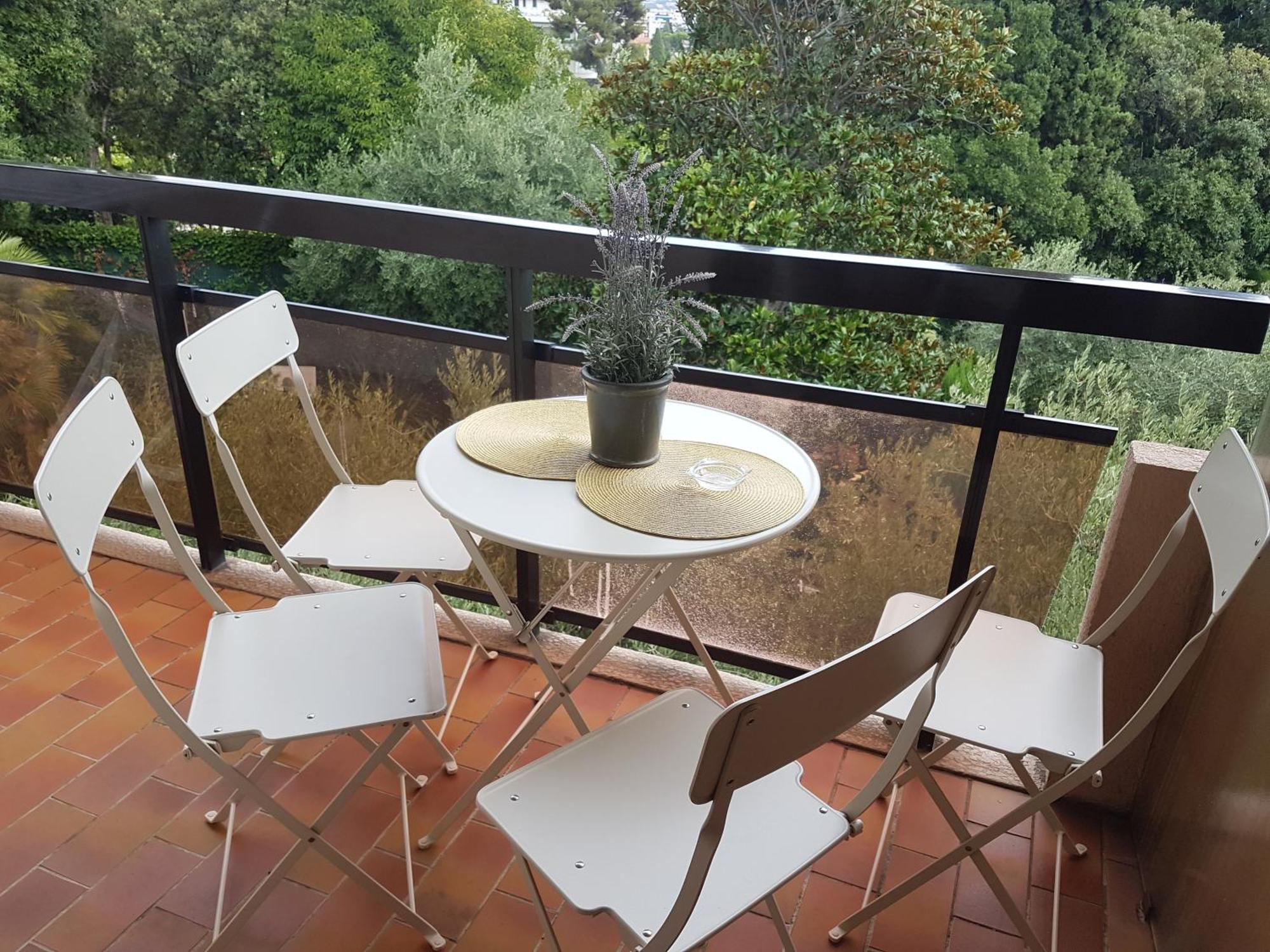 Appartement Les Palmiers à Nice Chambre photo