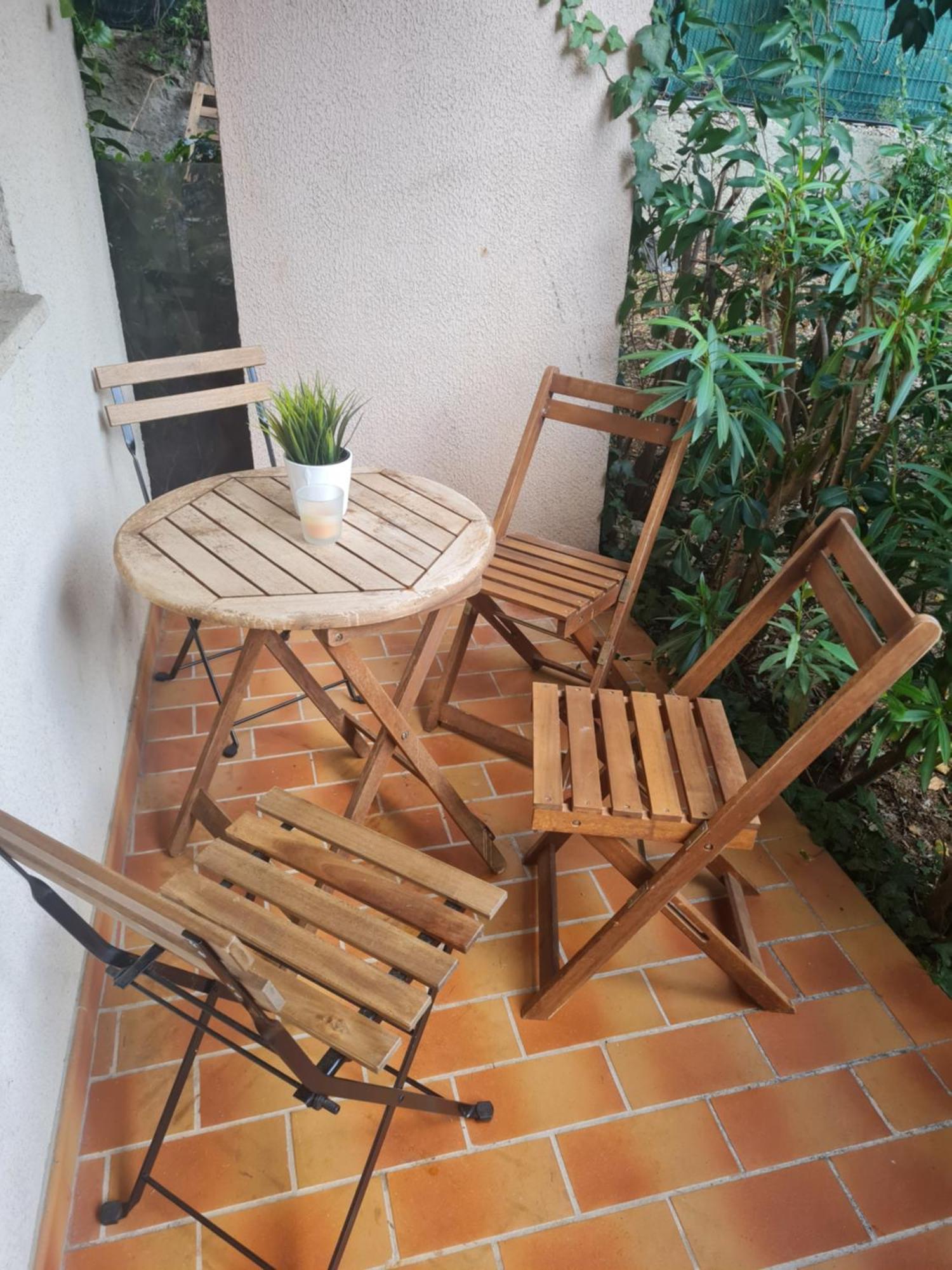 Appartement Les Palmiers à Nice Chambre photo